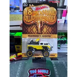 Hot Wheels 2018 nationals Volkswagen T1 Rockster numbered 1663